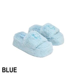 Naked Wolfe Blue Slippers